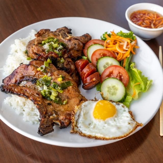 Special Pork Chop Plate.