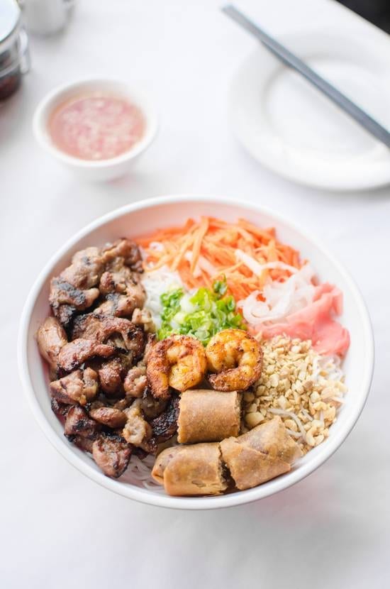 Bun Thit Nuong / Rice Vermicelli.