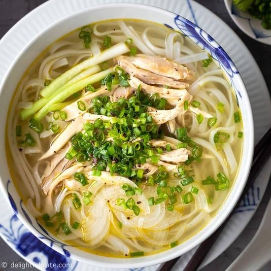 Chicken Pho (Chicken Broth).
